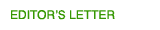 Editor's Letter